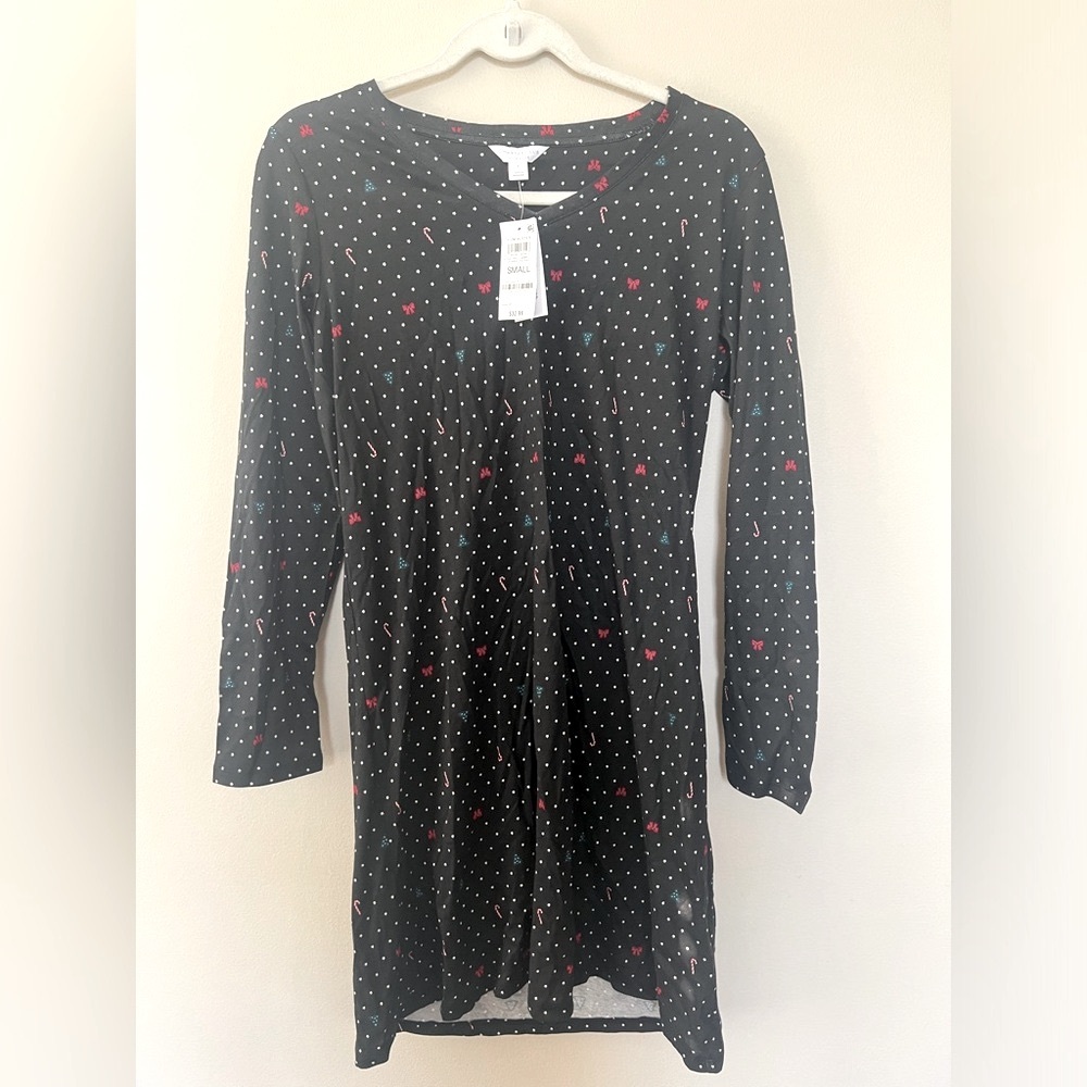 Charter Club Intimates nightgown women S Starry‎ Holiday Christmas sleepwear new